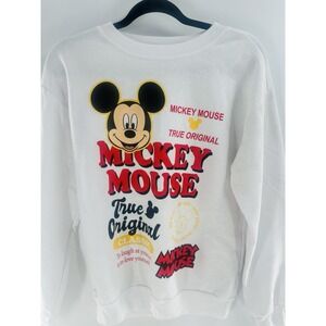 Disney Mickey Mouse Women's Sweatshirt‎ Size S (3-5) True Original